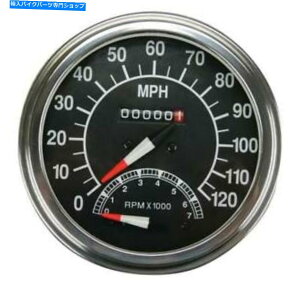 N[p[c ULTIMA 2F1䗦Xs[h[^[^R[^̑gݍ킹n[[ƃJX^f Ultima 2:1 Ratio Speedometer Tachometer Combination For Harley and Custom Models
