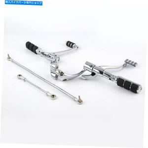 �N���[���p�[�c �O������t�b�g�y�O���o�[�����P�[�WHarley Sportster XL 04-13 Forward Control Foot Pegs Levers Linkages Fit For Harley Sportster XL 04-13�y���s�A���i�z