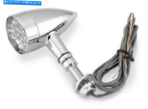 N[p[c }EgX^bhfAT[LbgNbh𓋍ڂoCJ[̑I~jLED^[M Biker's Choice Mini LED Turn Signals With Mounting Stud Dual Circuit Chrome Red