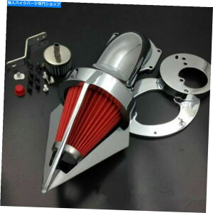 N[p[c z_VTX1300pI[goCN[R[XpCNGAN[i[zCtB^[ Motorcycle Chrome Cone Spike Air Cleaner Intake Filter For Honda VTX1300