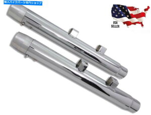 N[p[c 2.25 "aNXg[g}t[Zbgn[[X|[cX^[2014-2021 XL1200 883 2.25" Diameter Chrome Straight Muffler Set Harley Sportster 2014-2021 XL1200 883