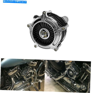 N[p[c n[[c[O08-16 DYNA 17̂߂ׂ̂ẴNGAN[i[ێO[tB^[tBbg All Chrome Air Cleaner Intake Gray Filter Fit For Harley Touring 08-16 Dyna 17