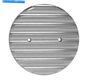 �N���[���p�[�c Arlen Ness Chrome Finned 2 Hole Derby Cover Indian W / 111 ThunderStroke�G���W�� Arlen Ness Chrome Finned 2 Hole Derby Cover Indian w/ 111 Thunderstroke Engine�y���s�A���i�z