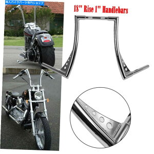 N[p[c Sportster 1200 FXST FLST̂߂̃NO18 "apenK[nh1-1 / 4" Chrome Front 18" Rise Ape Hangers Handlebar 1-1/4" For Sportster 1200 FXST FLST