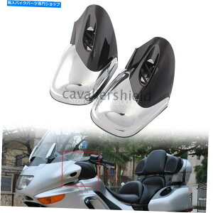 �N���[���p�[�c BMW K1200 LT K1200M 1999-09�̂��߂̍��E�̃N�������̃o�b�N�T�C�h�~���[ Left & Right Chrome Black Rearview Side Mirrors For BMW K1200 LT K1200M 1999-09�y���s�A���i�z