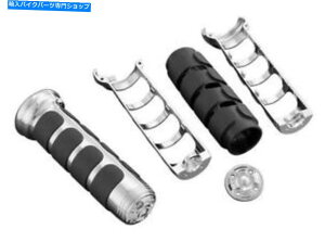 N[p[c NChLC\ObvJo[̔MObvN6183z_S[hEBO Kuryakyn ISO Grip Covers For Heated Grips Chrome #6183 Honda Goldwing