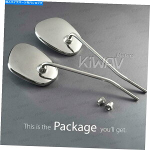 N[p[c Kiwav~[X^XNGAN[wbhvTCh}EgtBbgBMW R67 / 2/3 KiWAV mirror Stan square chrome headlamp side mount fits early BMW R67 /2 /3