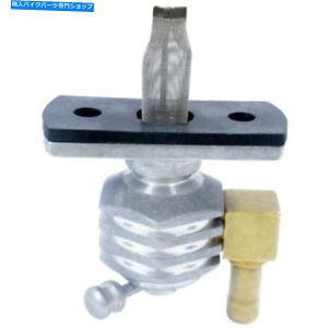 N[p[c sWF[XRou - tBXN[ - VOAEgbg - 1/4 "6190-AH61AV Pingel Race Fuel Valve - Finned Chrome - Single Outlet - 1/4" NPT | 6190-AH61AV