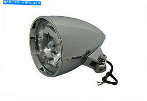 �N���[���p�[�c V-Twin 5-3 / 4 Chrome���P�b�g�X�^�C���w�b�h�����v33-0628 V-Twin 5-3/4 Chrome Rocket Style Headlamp 33-0628�y���s�A���i�z