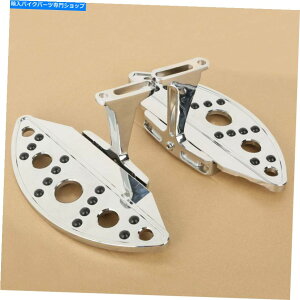 N[p[c Harley Electra Glide 1993-2021̂߂̃NZ~T[NtA{[htbg{[htBbg Chrome Semi-Circle Floorboard Footboard Fit For Harley Electra Glide 1993-2021