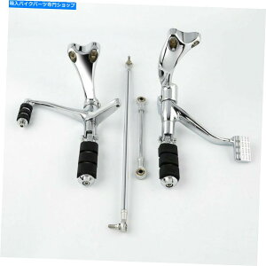 �N���[���p�[�c Chrome Forward Control Foot Pegs Levers�����P�[�WHarley Sportster 04-13 Chrome Forward Control Foot Pegs Levers Linkages Fit For Harley Sportster 04-13�y���s�A���i�z