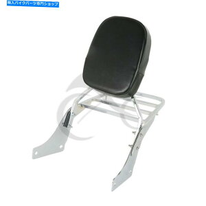 N[p[c z_Vh[Saber Ace 1100̂߂̉וbNƃN[obNXgEV[V[o[ Chrome Backrest Sissy Bar With Luggage Rack For Honda Shadow SABRE ACE 1100 New