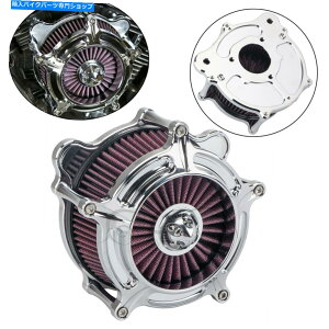 N[p[c Harley Electra Glide Efi Flhti USpN[XpCNGAN[i[ێtB^[ Chrome Spike Air Cleaner Intake Filter For Harley Electra Glide EFI FLHTI US