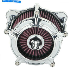 N[p[c Harley Tri Street Glide Flhxs Fat Bob̂߂̃NXpCNGAN[i[ێtB^[ Chrome Spike Air Cleaner Intake Filter For Harley Tri Street Glide FLHXS Fat Bob