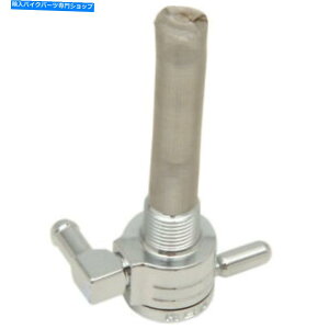 �N���[���p�[�c Golan Chrome 75-516B-CS�N���b�N�X���b�N3/8 NPT����㕔�R��PetCock Golan Chrome 75-516B-CS Click-Slick 3/8 NPT Backward Rear Facing Fuel Petcock�y���s�A���i�z
