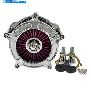 N[p[c Harley Sportster 2004-19̂߂ׂ̂ĂChromeGAN[i[XpCNێԃtB^[tBbg All Chrome Air Cleaner Spike Intake Red Filter Fit For Harley Sportster 2004-19