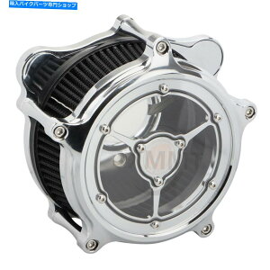 N[p[c Harley Electra Street Glide 08-16̂߂ChromeNARSDGAN[i[ubNtB^[ Chrome Clear RSD Air Cleaner Black Filter for Harley Electra Street Glide 08-16