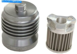 N[p[c XeX|ICtB^[NPC[VOPCS4CtXs PC Racing PCS4C FLO Spin On Stainless Steel Oil Filter Chrome