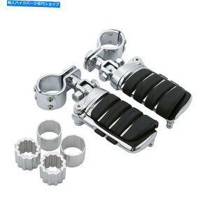 N[p[c 25-35mm\ȍHGWK[h̑̃tbgXgtBbgn[[c[O 25-35mm Adjustable Highway Engine Guard Footpegs Footrest Fit For Harley Touring