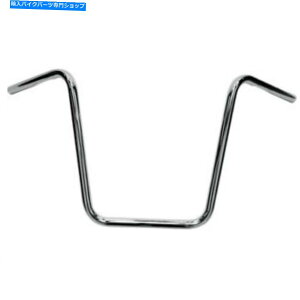 N[p[c hbOXyVeB1 "Chrome 18" APEnK[W / OقƂǂ̃n[[f̃fBv Drag Specialties 1" Chrome 18" Ape Hanger w/o Dimples for Most Harley Models