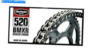 N[p[c oCN}X^[520 x 120NBMXRV[YXOV[ubN/NhCu`F[ Bike Master 520 x 120 Links BMXR Series Xring Sealed Black/Chrome Drive Chain