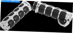 N[p[c NCrv~AC\ObvXbg{X6212̃NANZgO Kuryakyn Premium ISO-Grips with Chrome Accent Rings with Throttle Boss 6212
