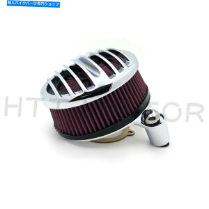 N[p[c 08-16c[OW /50mmXbg{fBN̂߂̃OGAN[i[Lbg Grille Air Cleaner Kit For 08-16 Touring w/Original 50mm Throttle Body Chrome