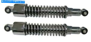 �N���[���p�[�c �X�Y�LTS 50 KC���A�N���[���V���b�N�A�u�\�[�o�[1978-1979 Fits Suzuki TS 50 KC Rear Chrome Shock Absorbers 1978-1979