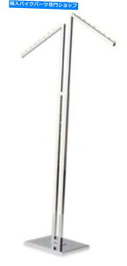 N[p[c ^bJ[bL[fBXvC2A[bNN[K25 Tucker Rocky Display 2-Arm Rack Chrome K25