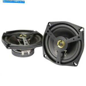 N[p[c Show Chrome 5 1/2 "Honda GoldwingpoXs[J[Lbg - 13-106 Show Chrome 5 1/2" Two Way Front Speaker Kit For Honda Goldwing - 13-106