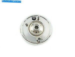 N[p[c VcCtgJjJu[LobLOv[gN[23-3076 V-Twin Front Mechanical Brake Backing Plate Chrome 23-3076