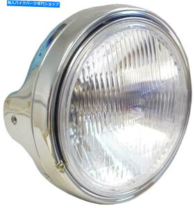 N[p[c wbhCgEhNSUniveresal 7 "ie}[Nj Headlight Round Chrome Complete Univeresal 7"(E Marked)