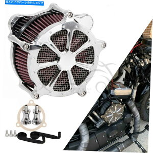 N[p[c n[[GNgOCĥ߂̃I[goCN[GAN[i[zCtB^[VXeLbg Motorcycle Chrome Air Cleaner Intake Filter System Kit For Harley Electra Glide