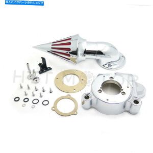 N[p[c 2014n[[_rbh\GNgOChFlhtcu ChromẽXpCNGAN[iLbg Spike Air Cleaner Kits for 2014 Harley Davidson Electra Glide FLHTCU Chrome