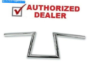 N[p[c TC BrosɂXgZ 1C`Nnho[Y1982Abvn[[AJ101-0134 Slant Z 1 Inch Chrome Handlebars by TC Bros Dimpled 1982-up Harley USA 101-0134