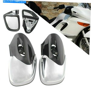 �N���[���p�[�c BMW K1200 K1200LT K1200M 99-08�p�I�[�g�o�C�N���[��/�u���b�N���A�r���[�T�C�h�~���[ Motorcycle Chrome/Black Rearview Side Mirrors For BMW K1200 K1200LT K1200M 99-08�y���s�A���i�z