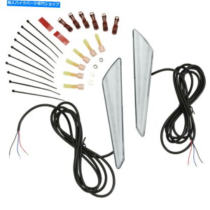 N[p[c Show Chrome LED}[J[Cg - NAY/Ao[LED - GL1800 | 52-922a. Show Chrome LED Marker Lights - Clear Lens/Amber LEDs - GL1800 | 52-922A