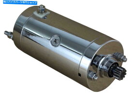 クロームパーツ 新しい高トルククロムスターターフィットハーレーフレットFLHF 1340CC 1979-1981 31458-66A NEW HIGH TORQUE CHROME STARTER FITS HARLEY FLHC FLHF 1340CC 1979-1981 31458-66A