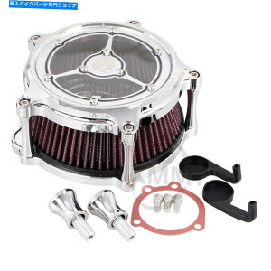 N[p[c Harley Sportster XR1200X 48 72̂߂Chrome Clacity Air Cleaner Red IntaketB^ Chrome Clarity Air Cleaner Red Intake Filter For Harley Sportster XR1200X 48 72