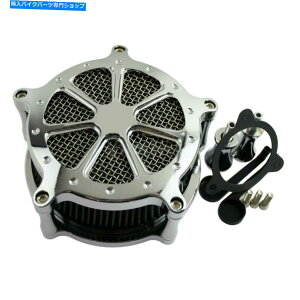 N[p[c 00-07 Softail 00-15 Dyna 00-17 Chrome Grey Intake Air Cleaner Fit For Touring 00-07 Softail 00-15 Dyna 00-17