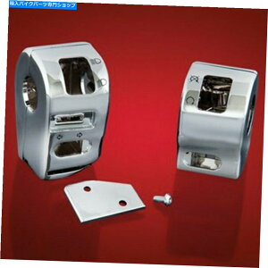 �N���[���p�[�c ���}�nV�X�^�[1100 00-09�N���[���X�C�b�`�{�b�N�X�u���[�L���N���b�`�T�C�h�n�E�W���O For Yamaha V Star 1100 00-09 Chrome Switch Box Brake & Clutch Side Housings