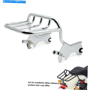 N[p[c 18΂FLDE FLHC FLSL FXBB̂߂̃Nz[ht@Xg2Abv2AbvוbN Chrome Holdfast two-up 2-Up Luggage Rack For 18-later FLDE FLHC FLHCS FLSL FXBB