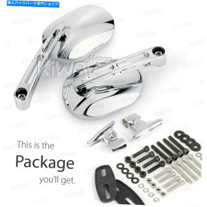 N[p[c Ducati 899 Panigale ABS 14 '15'p̃~[N[X^[NXNGAI[oNx[X Mirrors chrome STARK square oval chrome base for Ducati 899 Panigale ABS 14' 15'