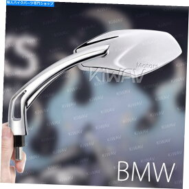 クロームパーツ メドサリアミラークロムクリーンルックブルータイントフィットBMW Medusa rear mirrors chrome clean look blue-tinted fits BMW