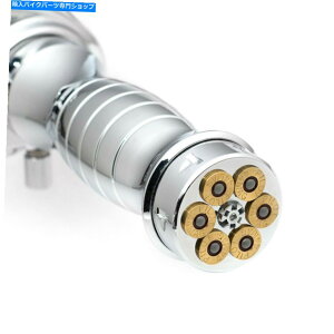 �N���[���p�[�c Harley Bike�̂��߂�Kiwav Chrome 1 GRIPS X2PCS�A���~��Mag44�V�����_�[�o�����h�L���b�v KiWAV chrome 1 grips x2pcs aluminum MAG44 cylinder barend cap for Harley bike �Áy���s�A���i�z
