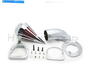 N[p[c z_XsbgACE 750 1998-2013N̂߂̃XpCNGAN[iLbgzCtB^[ Spike Air Cleaner Kit Intake Filter For Honda Spirit Ace 750 1998-2013 Chrome