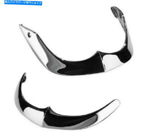 N[p[c HONDA VT1100C3VhEGA2PCN[tgtF_[`bv - iViTCNN735 Honda VT1100C3 Shadow Aero 2pc Chrome Front Fender Tips - National Cycle N735