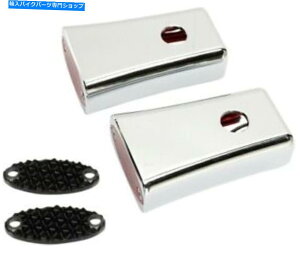 N[p[c v1уXeXtF_[XgbgLED}[J[CgNԁ909106R Pro-One Performance Stealth Fender Strut LED Marker Lights Chrome Red #909106R