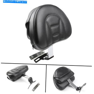 �N���[���p�[�c 07-2019 Fatboy Heritage Softail Flstf�̂��߂̒��߉\�ȉ^�]�҂̔w������̃p�b�h Adjustable Driver Rider Backrest Pad For 07-2019 Fatboy Heritage Softail FLSTF�y���s�A���i�z