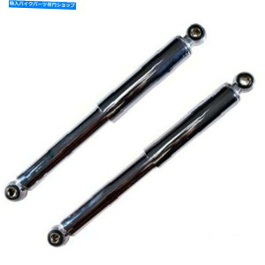 �N���[���p�[�c �y�A�V���b�N�A�u�\�[�o�[�V�N��320mm�N���[���X���[�Y�^�C�vPeugeot 103�X�N�[�^�[NEW Pair Shock Absorbers Cyclo 320mm Chrome Smooth Type Peugeot 103 Scooter New�y���s�A���i�z